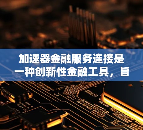 加速器金融服务连接是一种创新性金融工具，旨在为投资者提供灵活的投资组合管理方式。以下是对加速器金融服务连接的详细分析