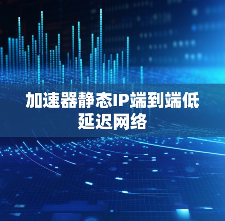 加速器静态IP端到端低延迟网络