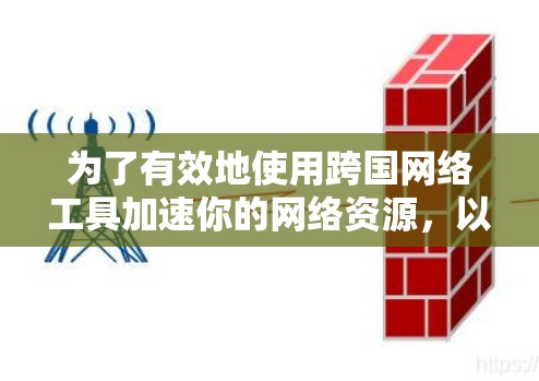 为了有效地使用跨国网络工具加速你的网络资源，以下是一个有条理的指南