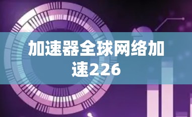 加速器全球网络加速226