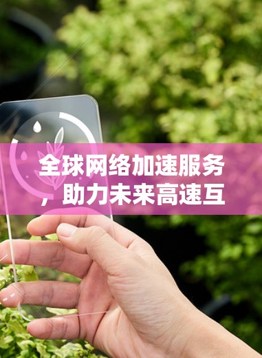 全球网络加速服务，助力未来高速互联