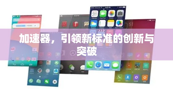 加速器，引领新标准的创新与突破