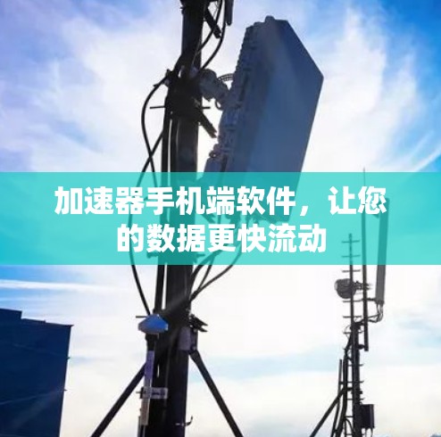 加速器手机端软件，让您的数据更快流动