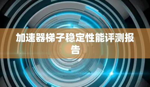 加速器梯子稳定性能评测报告