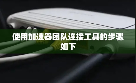 使用加速器团队连接工具的步骤如下