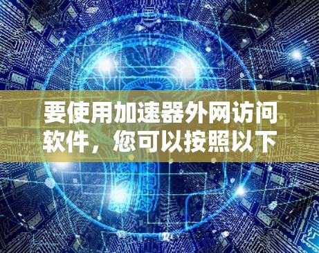 要使用加速器外网访问软件，您可以按照以下步骤操作