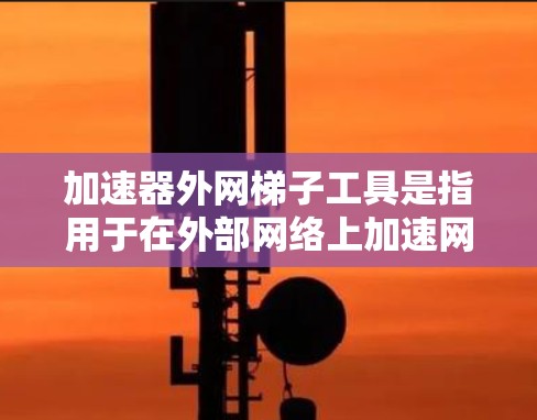 加速器外网梯子工具是指用于在外部网络上加速网络连接的工具，通常指通过特定的软件或API实现的加速器。以下是对该主题的分步解释和总结