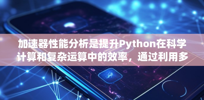 加速器性能分析是提升Python在科学计算和复杂运算中的效率，通过利用多核CPU和GPU的并行计算能力，优化内存访问和计算复杂度。以下是关于加速器性能分析的详细总结