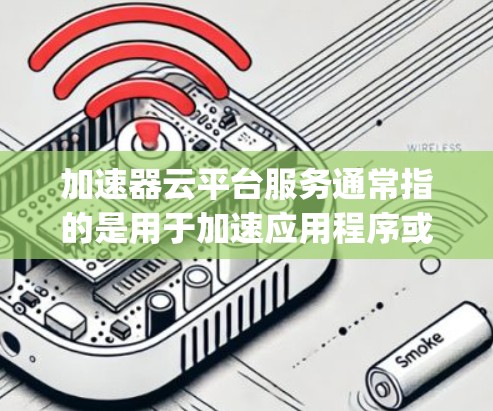 加速器云平台服务通常指的是用于加速应用程序或软件的加速器（Acceleration Engine）这些加速器可以在云环境中部署，从而提高应用的运行速度和流畅度。加速器云平台服务可能包括以下内容