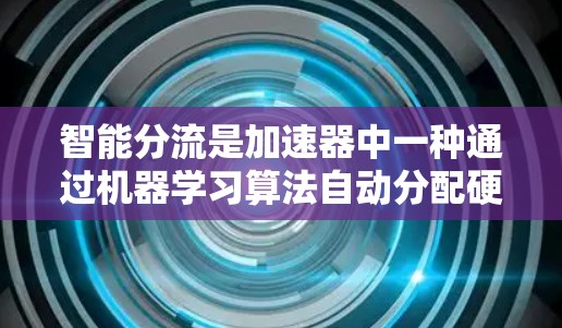 智能分流是加速器中一种通过机器学习算法自动分配硬件资源以提高性能的技术。它通过分析任务特征，如大小、复杂度和执行时间，动态调整资源分配，以适应不同的任务需求。以下是对智能分流的详细分析