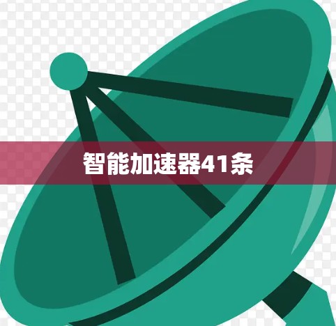 智能加速器41条