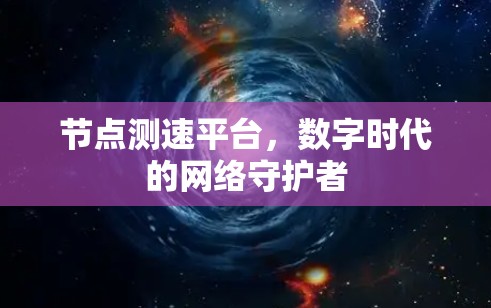 节点测速平台，数字时代的网络守护者