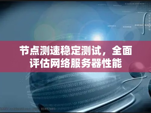 节点测速稳定测试，全面评估网络服务器性能