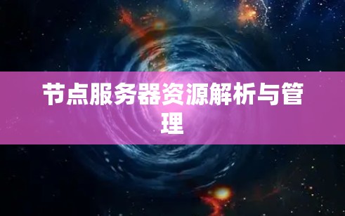节点服务器资源解析与管理