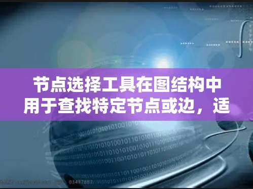 节点选择工具在图结构中用于查找特定节点或边，适用于网络分析和数据处理。以下是对节点选择工具的详细指南