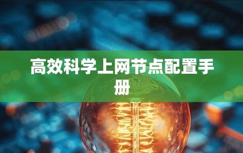 高效科学上网节点配置手册