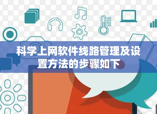 科学上网软件线路管理及设置方法的步骤如下