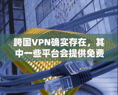 跨国VPN确实存在，其中一些平台会提供免费的选项。但是，VPNs（虚拟网络服务）的免费性和安全性可能会有所不同，因为免费的VPN通常会受到一些限制，例如