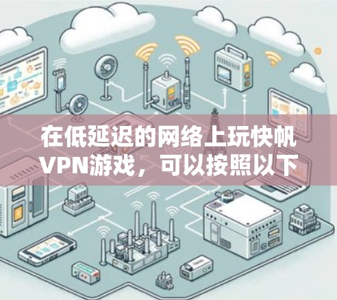 在低延迟的网络上玩快帆VPN游戏，可以按照以下步骤进行